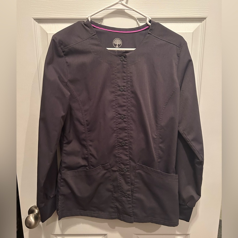 Healing Hands scrub jacket size small